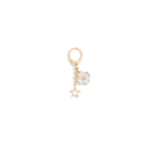 V1636WOMMPD301 - Dior Destiny Bag Charm - 301 Gold/White